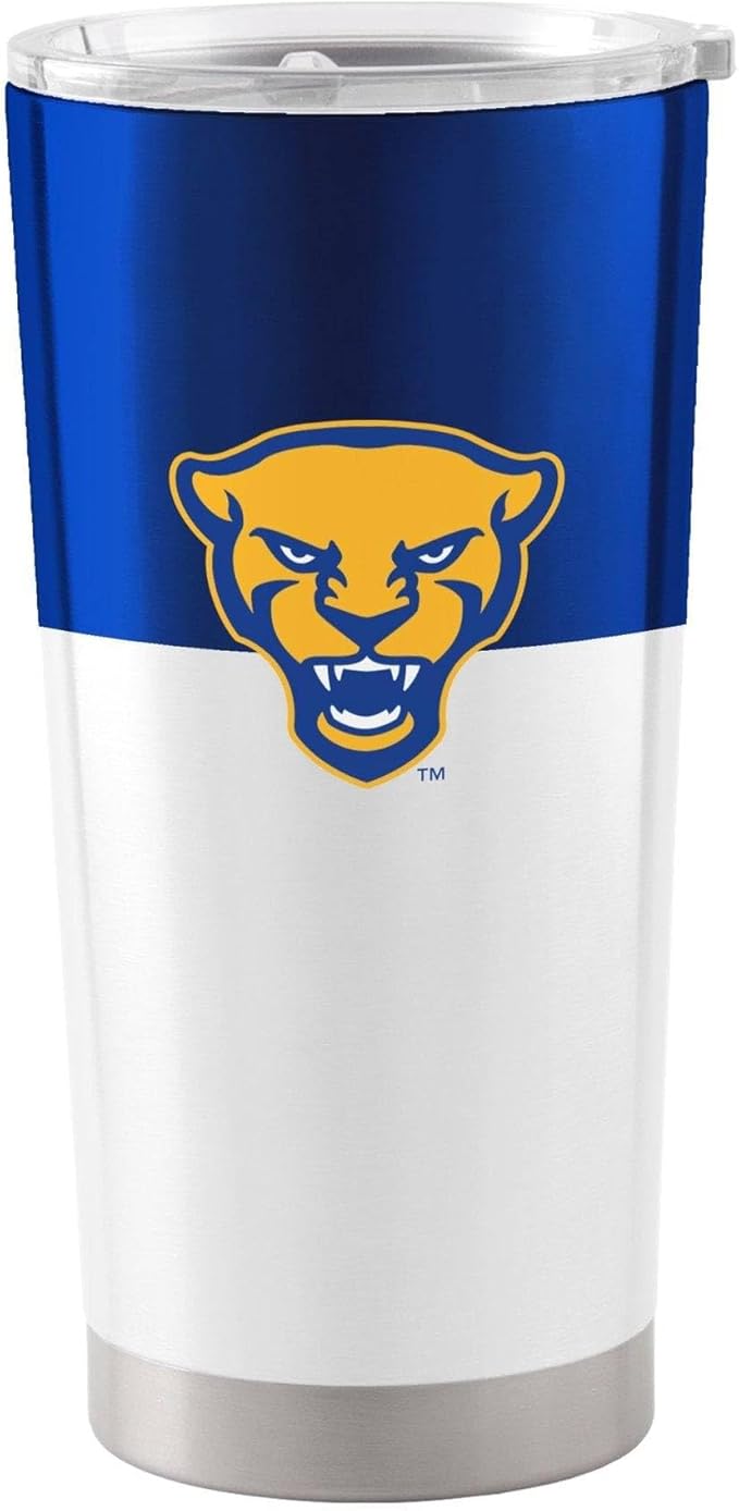 Logo Brands 20 oz Powder Coat Tumbler- Insulated Tumbler with Lid for Water, Iced Tea or Coffee, Smoothie and More