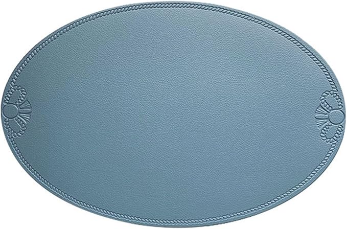 PVC Insulation Mat Oil Non-Slip Kitchen Placemat Accessories Coaster Tableware Pad Mug Dining Table Mat Napkin Home(A8,1 PCS)