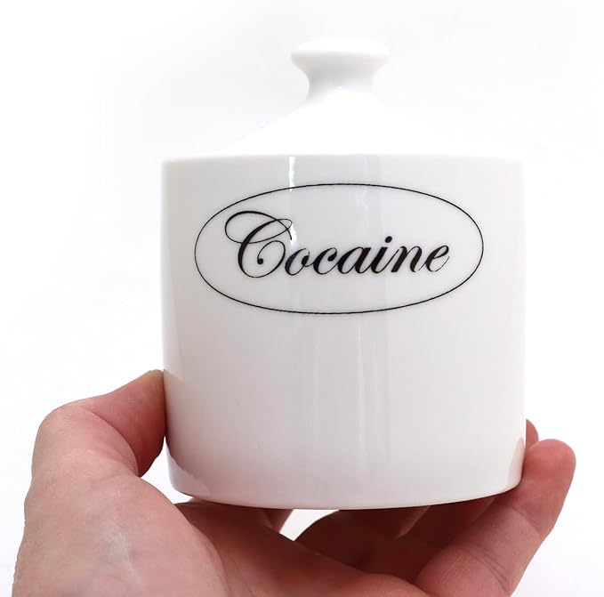 Cocaine Parody Sugar Bowl - For Sugar only