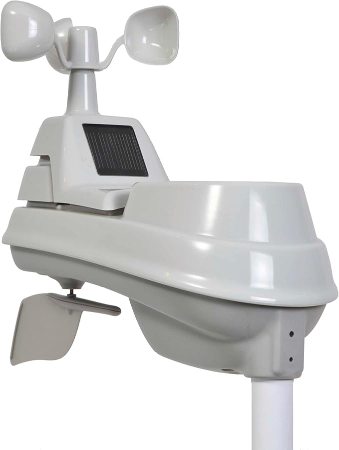 AcuRite Iris (5-in-1) Indoor/Outdoor Wireless Weather Station for Indoor and Outdoor Temperature and Humidity, Wind Speed and Direction, and Rainfall with Digital Display (01512M)
