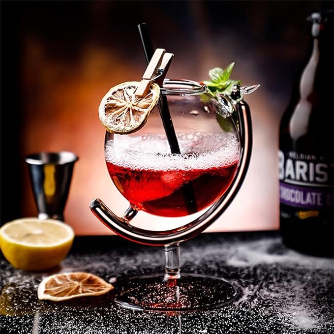 330ML Internet Celebrity Popular Cocktail Cup Bar Party DIY Mix Wine Glass Special Restaurant Food Drinks Glassware Container