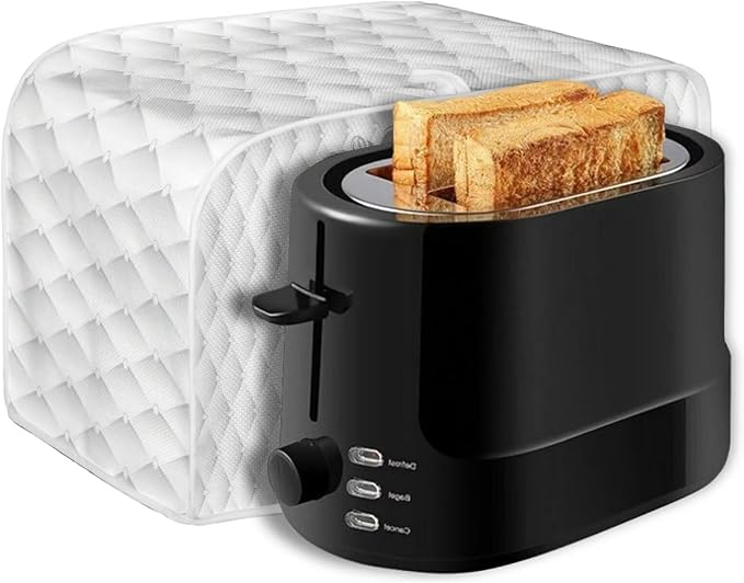 Doojoayie Daisy Toaster Cover Dust-proof Toaster Oven Cover 2 Slice Modern Kithcen Accessaries Stain Resistant Small Appliance Protector Home Decorations