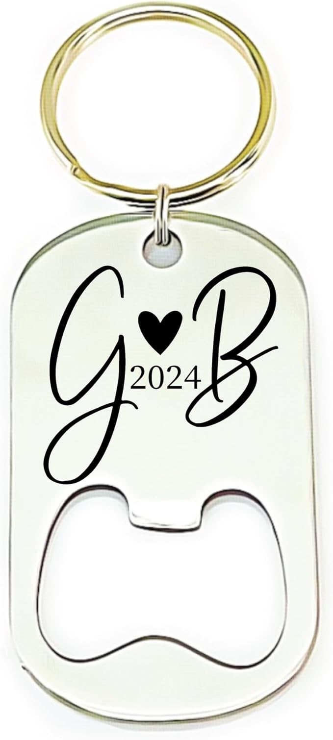 Personalized Anniversary Husband Gift Drive Safe Bottle Opener Keychain Gift Idea For Him Bottle Opener Husband I Need You Here With Me LOVE-BOTTLE