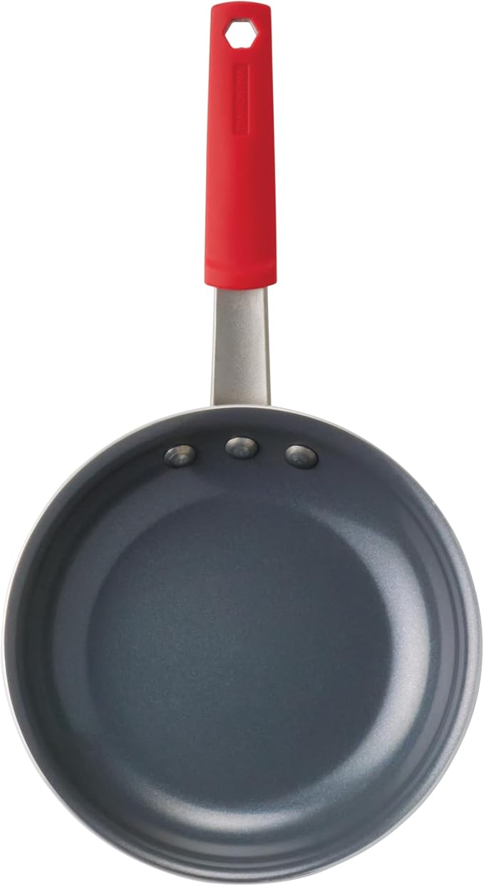 Tramontina Professional 8-Inch Ceramic Non Stick Small Frying Pan, Heavy-Gauge Aluminum Skillet with Ceramic Nonstick Coating, Dishwasher and Oven Safe, Gray