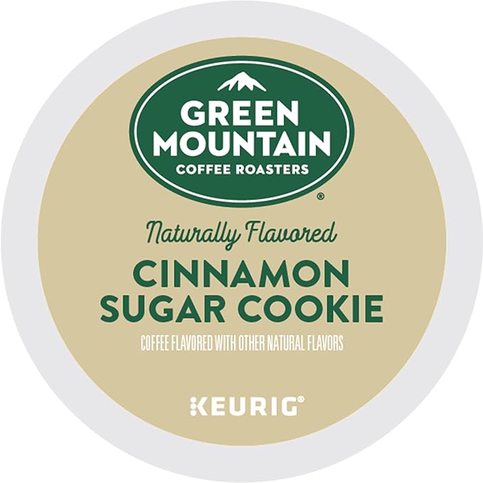 Green Mountain Coffee Roasters light roast Pod Cinnamon Sugar Cookie Coffee, 12 Count