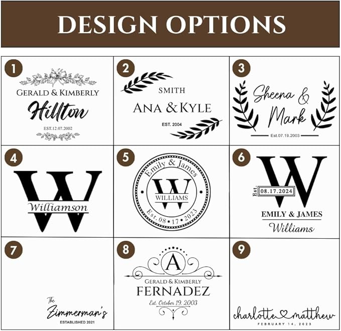 Personalized Christmas Gifts for Couples - Custom Engraved Cutting Board, Walnut Wood Charcuterie Board, Unique Holiday Gift for Family, Newlyweds, or Housewarming, Custom Kitchen Decor