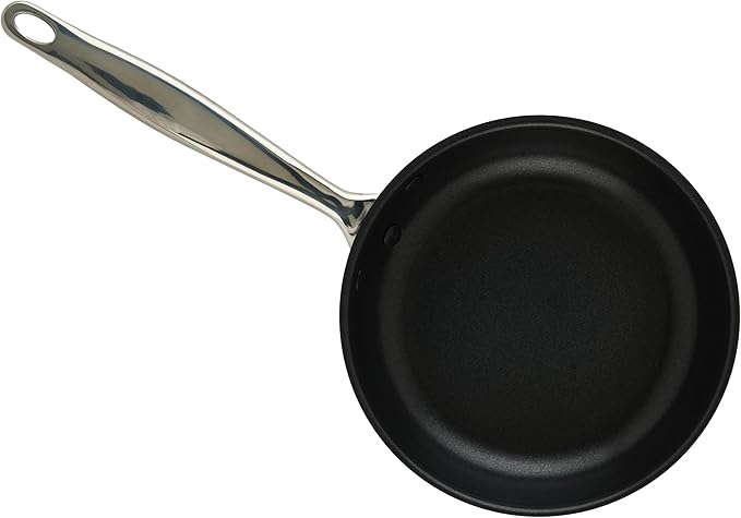 WINCO Tri-Ply Frying Pan, Silver