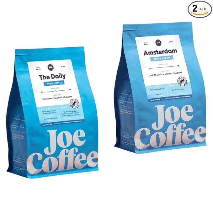 Bean Box Sampler - Roasted by Joe Company, 2-Pack, Whole Bean Coffee, Gourmet Coffee