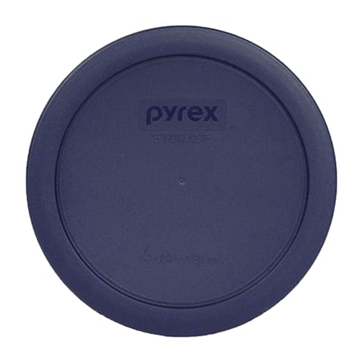 Pyrex 7201-PC 4-cup Blue Food Storage Replacement Lid - Made in USA