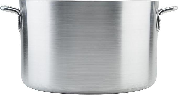 Winware Professional 34 Quart Aluminum Sauce Pot