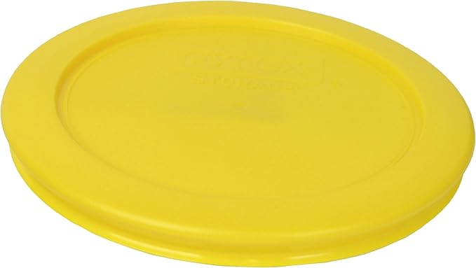Pyrex 7200-PC 2-Cup Meyer Yellow Food Storage Replacement Lid - Made in USA