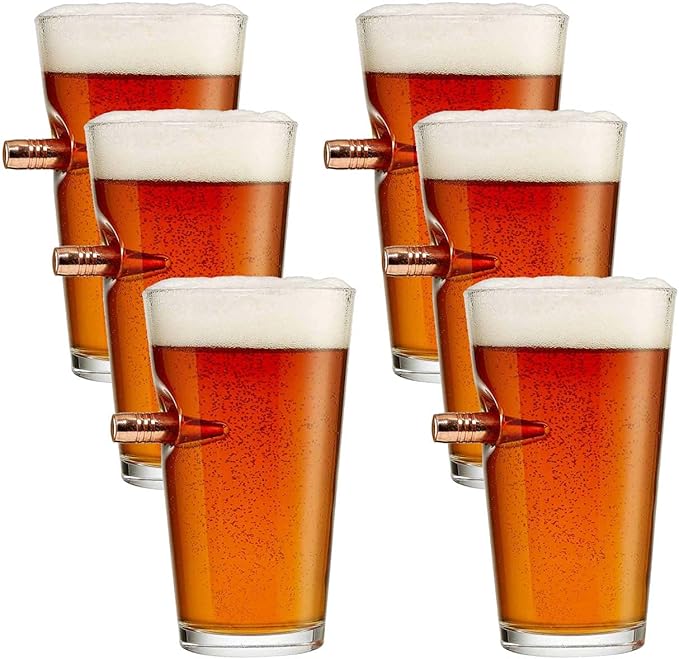 BenShot The Original Bullet Glass (6 Glasses)