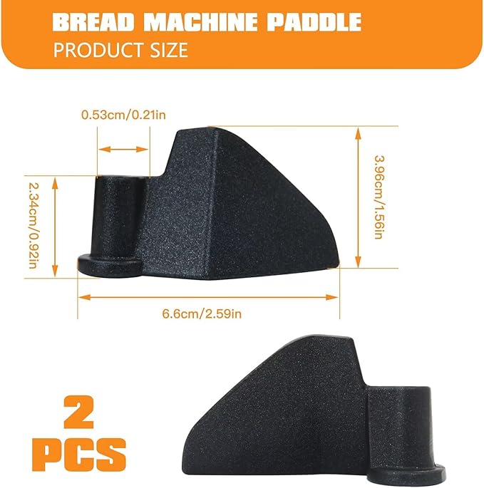 2-Pack CBK-110KP Kneading Paddle for Cuisinart Bread Machine by YTXXDEUS