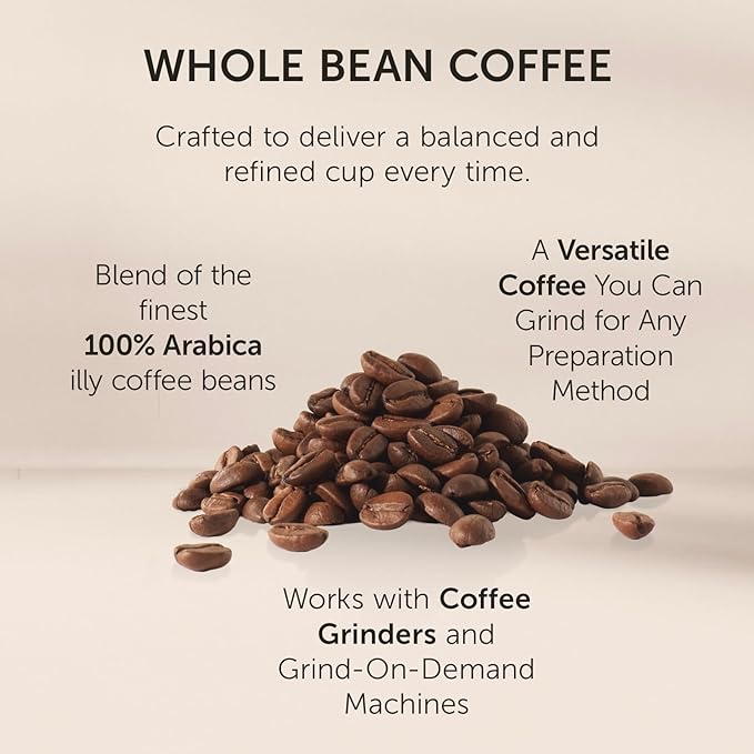 illy Arabica Selections Brasile - Cerrado Mineiro Whole Bean Coffee, Regenerative Agriculture Coffee, 8.8oz (Pack of 1)