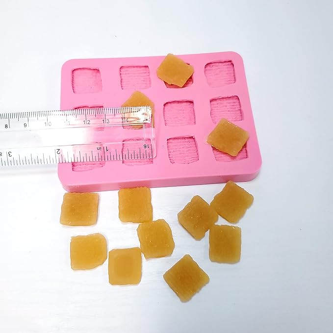 Cinnamon crunch cereal toast Soap Candle Mold for Wax Mold for Resin cereal cinnamon mold