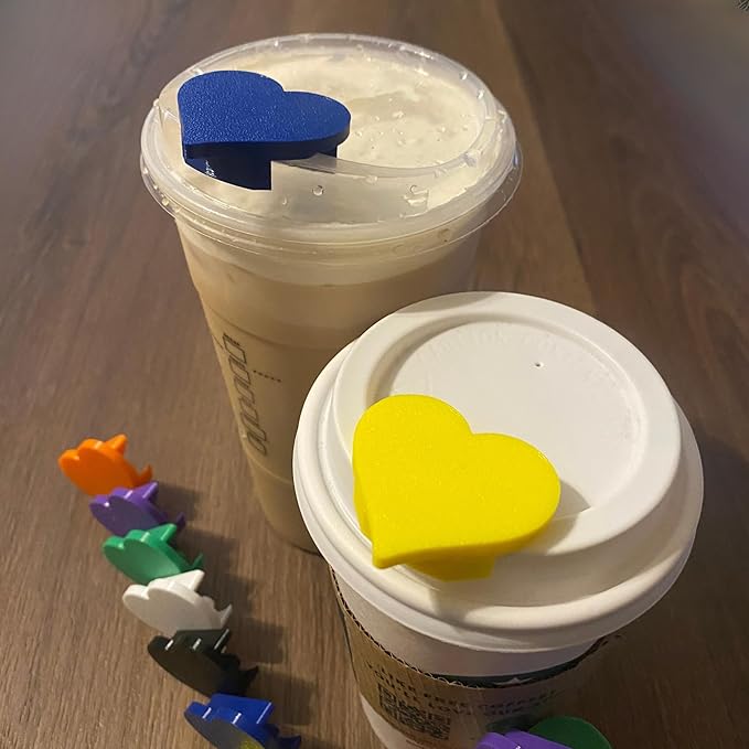 Disposable Coffee Stoppers 18 Pack, Used for Starbucks Hot and Cold Disposable cups