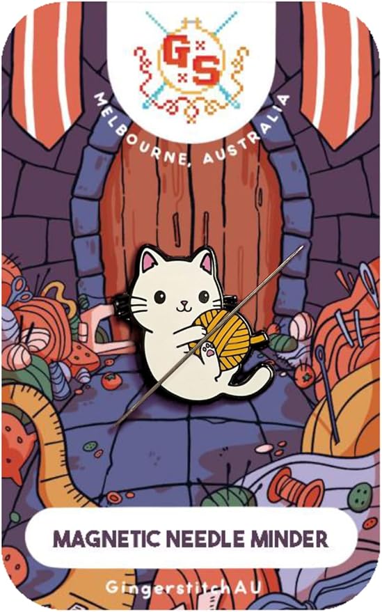 Yarn Cat Needle Minder