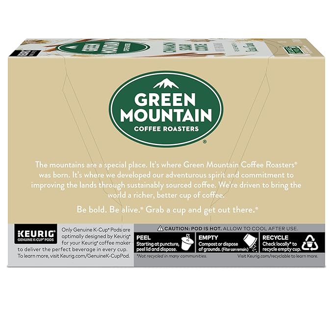 Green Mountain Coffee Roasters Cinnamon Sugar Cookie Coffee, 10 Count
