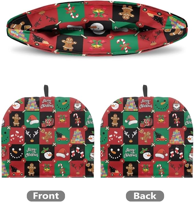 Christmas Snowman Gift Tea Cozy for Teapot, Mug - Insulated, Washable, Removable