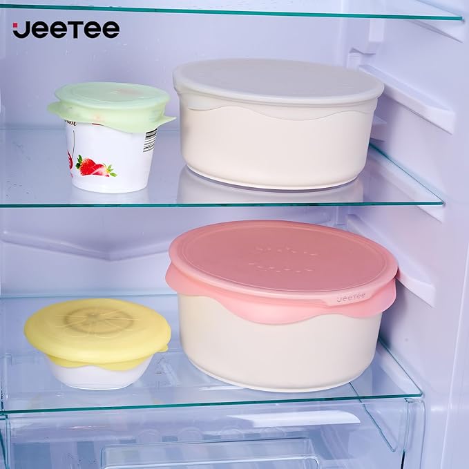 JEETEE 25pcs Pots and Pan Set Non Stick, Detachable Handle Cookware Set, Induction Cooking & RV Camping Stackable Pots Pans, Healthy Kitchen Cookware Set PFAS/PFOA Free Beige