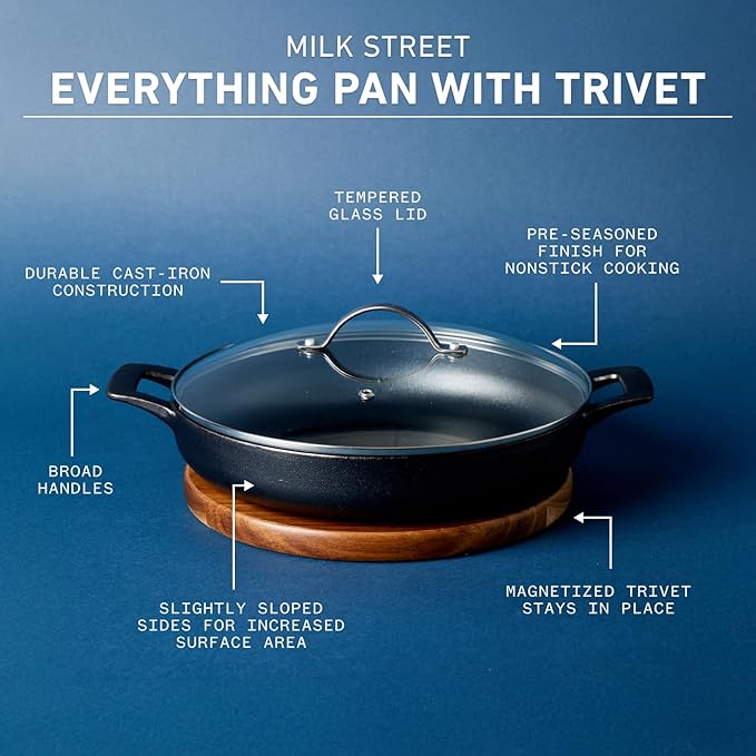 Milk Street 11-inch Everything Pan with Magnetic Trivet