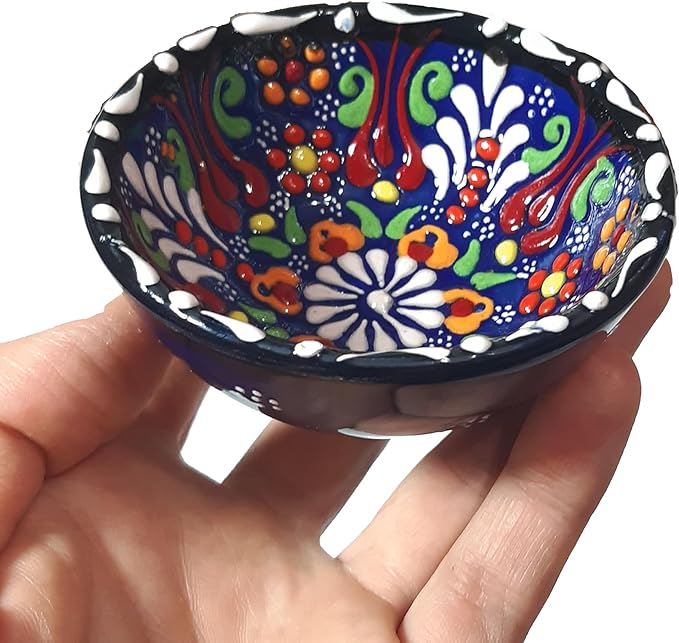 GiftupstoreCeramic Bowls Wedding Favors for Guests - Bridal Shower Gifts, Baby Shower Party Favors, Mexican Wedding Keepsakes, Unique Decorative Bowls, Party Gift Ideas, 3.14 Inches- 16 Set