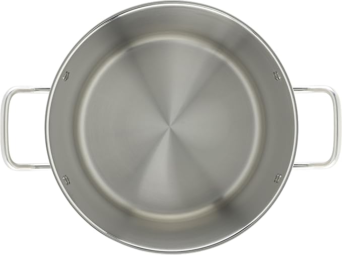 Winware Stainless Steel 16 Quart Stock Pot with Cover, Silver
