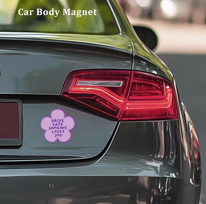 Drive Safe Someone Loves You Magnet Parts & Accessories Vehicle Bumper Stickers Gift Drive Safe Car Magnet Decal (3in)