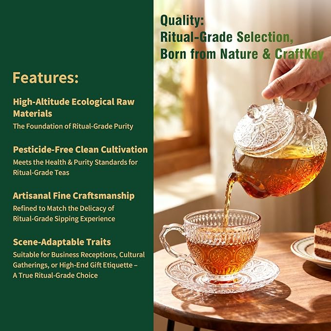 ZenVerdant Gourmet Yunnan Black Tea - Premium Loose Leaf Breakfast Tea, Fresh Harvest, Rich Malty Aroma, Resealable Airtight Bag