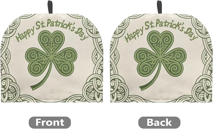 Lucky Shamrock Tea Cozy for Teapot Insulated Thick Tea Cozies Covers Dragonfly Teapot Insulation Cover Designed in England Breakfast Warmer
