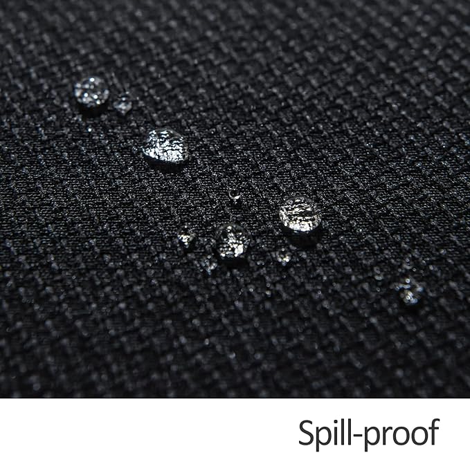 maxmill Textured Rectangular Tablecloth Water Resistance Antiwrinkle Spillproof Soft Jacquard Table Cloth for Dining Room, Buffet Banquet Parties and Holiday Dinners, 60 x 104 Inch, Black