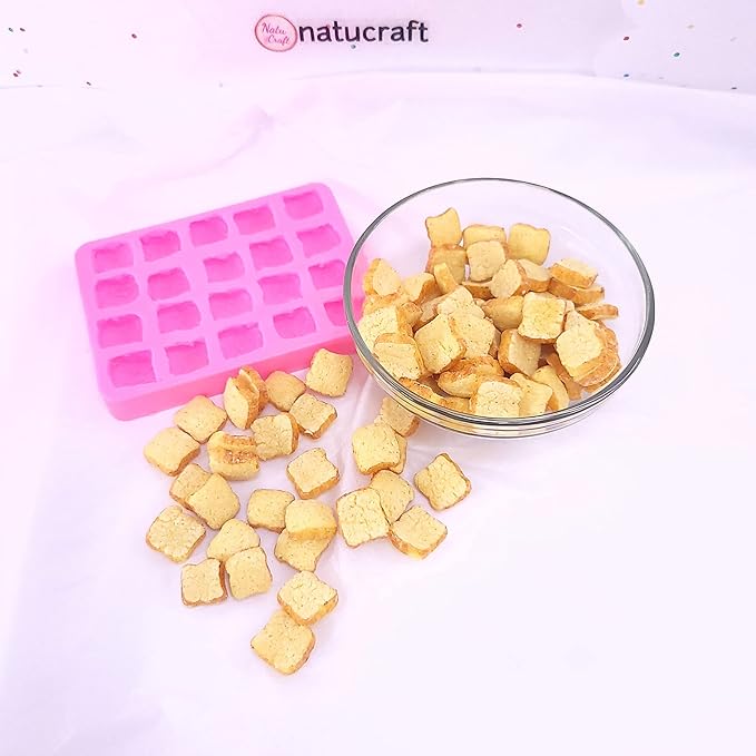 Cereal french bread toast Cinnamon 12 cavities cereal silicone mold | Soap | Candle | Mold for Wax | Mold for Resin