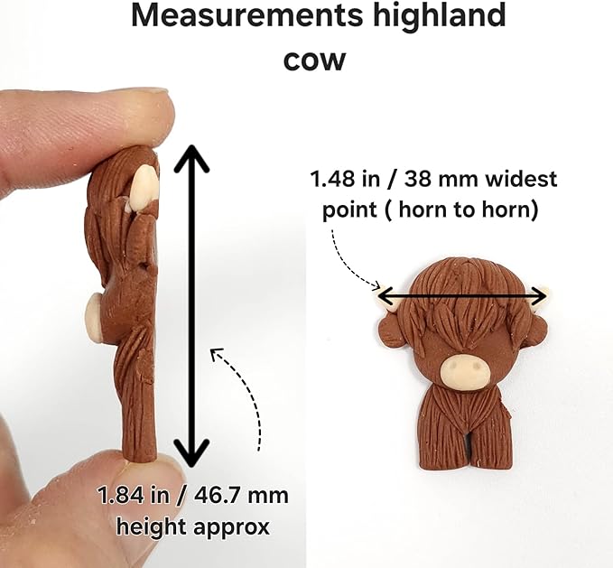Highland cow head highland cattle farm Multi Project Silicone Mold DIY polymer clay molds resin molds (Model B cow) 090