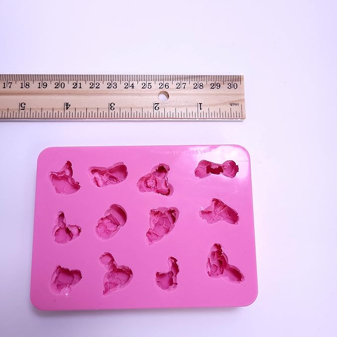 Popcorn Silicone Mold 12 cavities Wax Resin Soap Realistic Popcorn fake food Flexible mold NC043