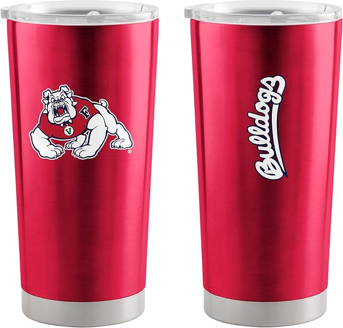 Logo Brands 20 oz Powder Coat Tumbler- Insulated Tumbler with Lid for Water, Iced Tea or Coffee, Smoothie and More