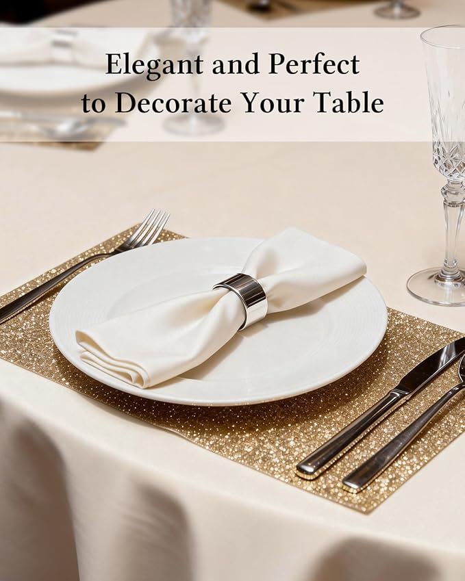 BESTVIP 60" Ivory Ivory Round Decorative Tablecloths - Polyester Fabric Washable Table Cloth Cover for Wedding, Reception, Banquet, Birthday Party, Buffet, Restaurant