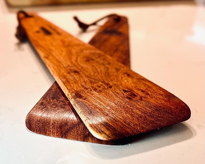 COWBOY SPATULA Mesquite Wood Spatula - Handmade in Texas, Made in USA,. Safe for nonstick, and cast iron cookware. Choose an Engraving! (Come and Take It - Cannon)