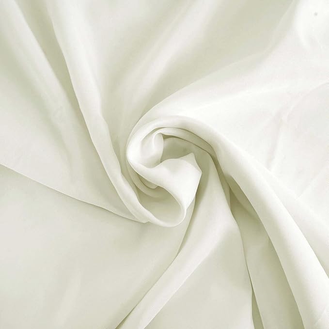 Efavormart 120" Wholesale Round Tablecloth Polyester Round Table Linens for Wedding Party Banquet Restaurant - Ivory