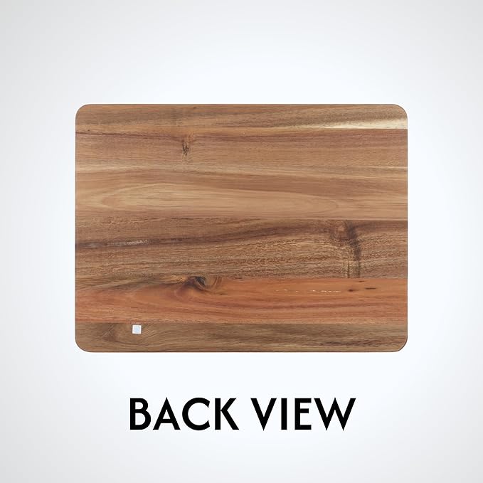 The Memory Company Officially Licensed NFL Acacia Cutting Board – 11.7" x 15.7" Durable Wood Chopping & Serving Board with Team Logo