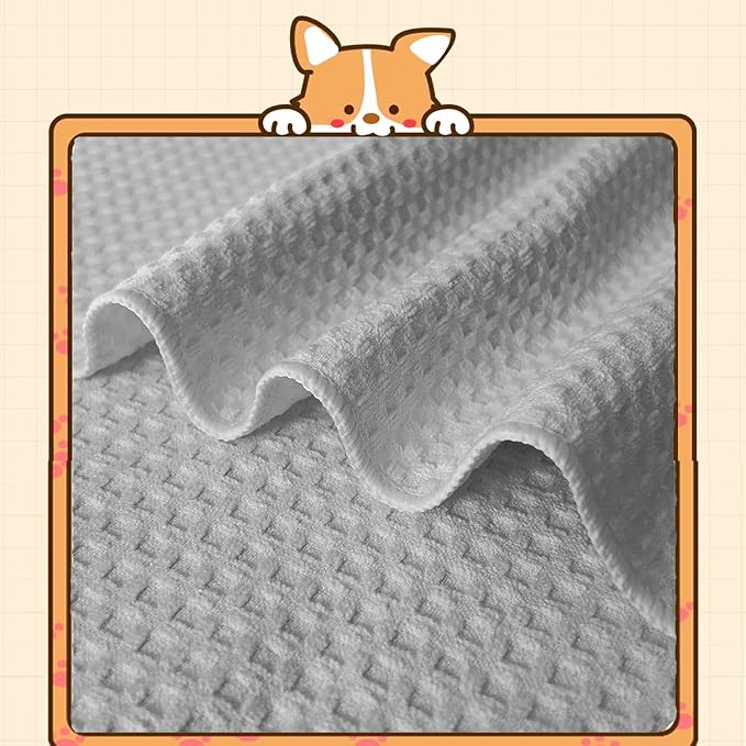 Custom Dog Kitchen Towel Adorable Decorative Towel Featuring Your Dog's Photo and Name The for Dog Lovers