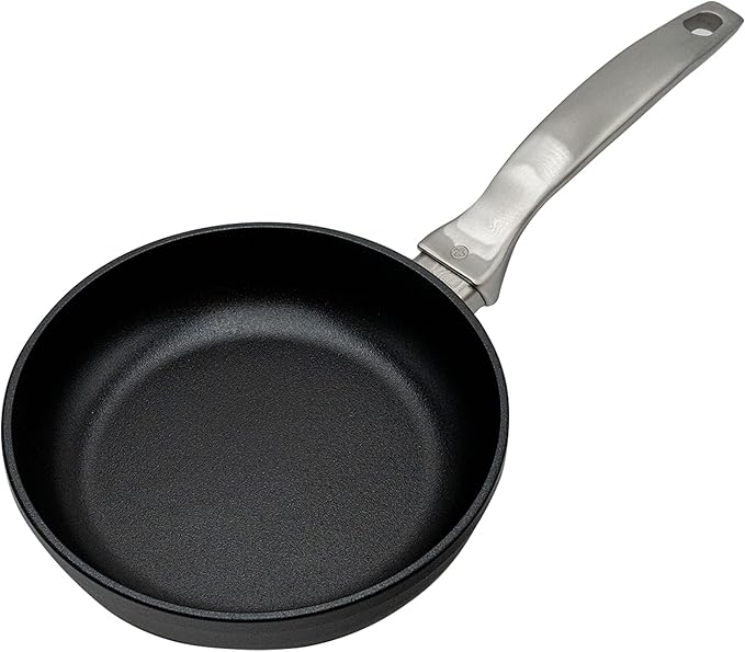 Swiss Diamond Nonstick Frying Pan Hybrid Ceramic and Diamond-Infused Fry Pan, Dou Ceramic, Dishwasher and Oven Safe Fry Pans (7 IN)