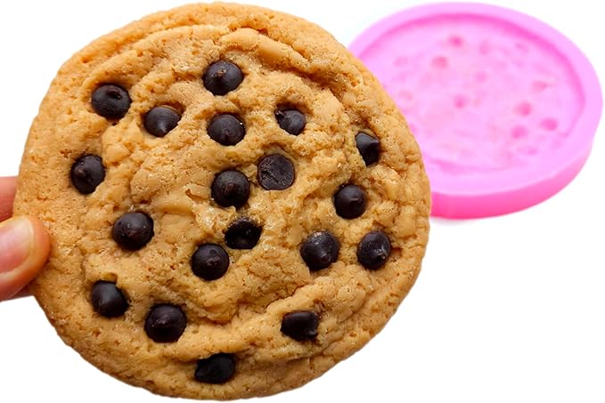 Large size chocolate chip cookie mold,Cookies silicone mold, Chocolate chip cookie silicone mold NS016