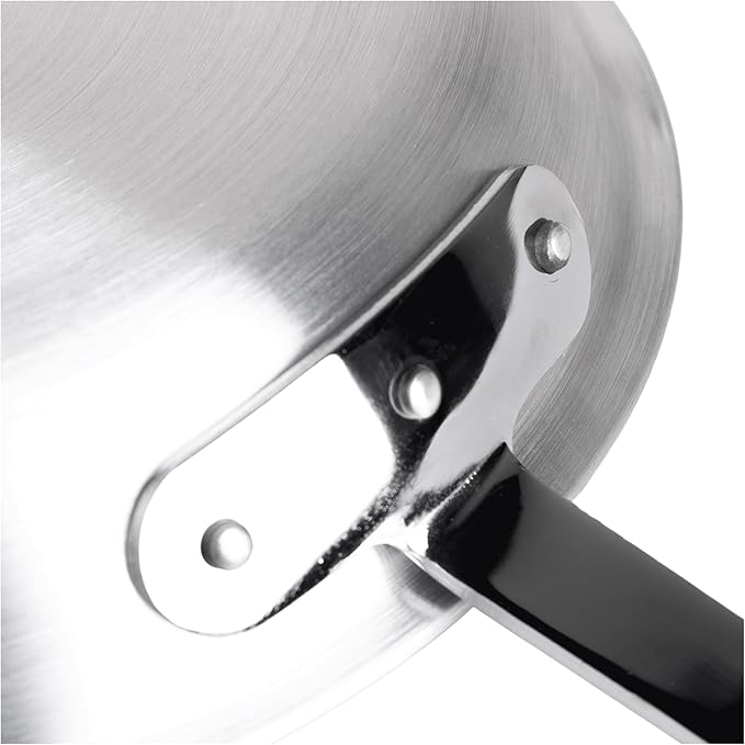 Vasconia Professional 12″ Aluminum Fry Pan, Aluminum Skillet with NonStick & Fast-Cool Handle, NSF Certificate