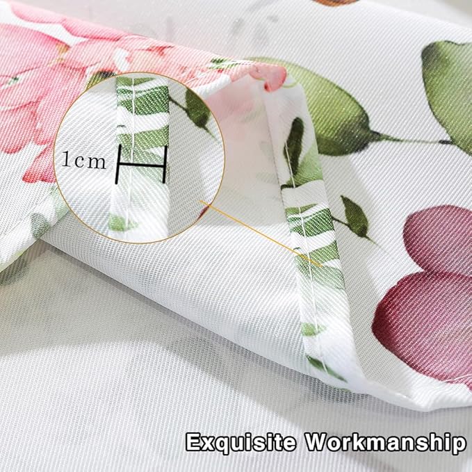 MATIRUG Spring Summer Tablecloth for Rectangle Tables 60x102 Inch,Waterproof Wildflower Fabric Table Cloth, Washable Floral Runner Style Tablecloths for Picnic Dinner Outdoor