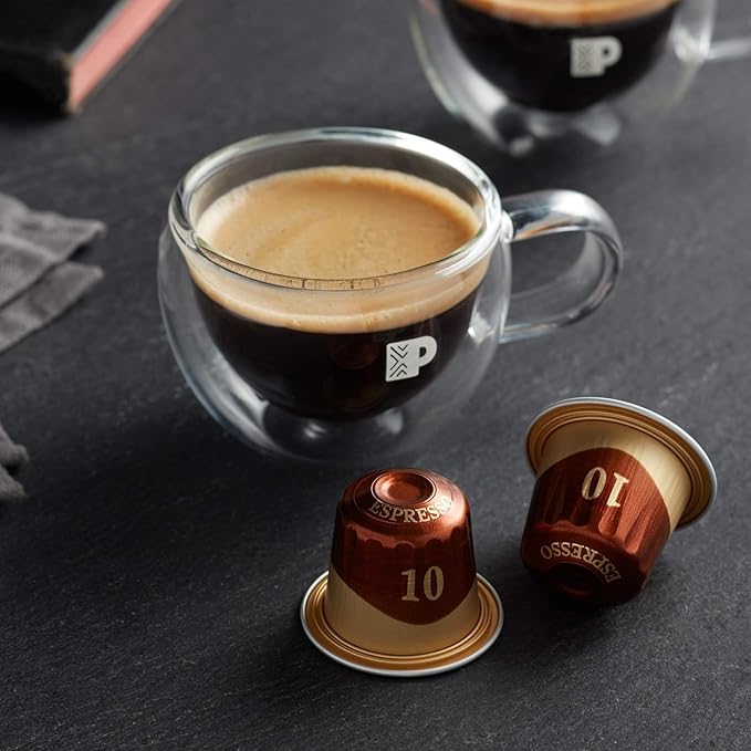 Peet's Coffee, Dark Roast Espresso Capsules, Compatible with Nespresso Original Machine, 100% Arabica Coffee - Ristretto Intensity 10, 50 Count (5 Boxes of 10 Espresso Capsules)