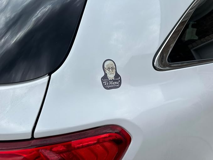 Funny Psychology Magnet, Sigmund Freud Yo Mama Joke, Funny Psychology Gift