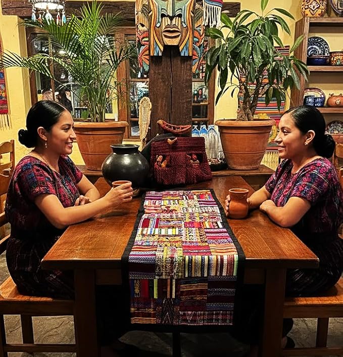 Guatemalan Patchwork Table Runner
