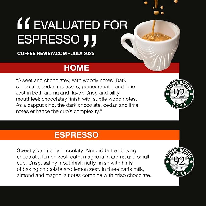 Beyond 85 Colombian Coffee Bundle – Espresso & Home Whole Bean Coffee (2 x 340g) – Bold Espresso & Smooth Roast – Ideal for Lattes, Drip, French Press & More