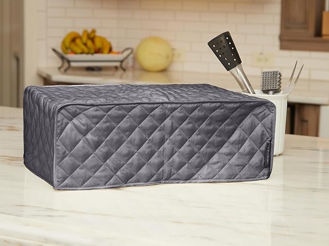 Covermates Keepsakes - Rectangular Appliance Cover - Dust Protection - Stain Resistant - Washable - Appliance Cover, Slate