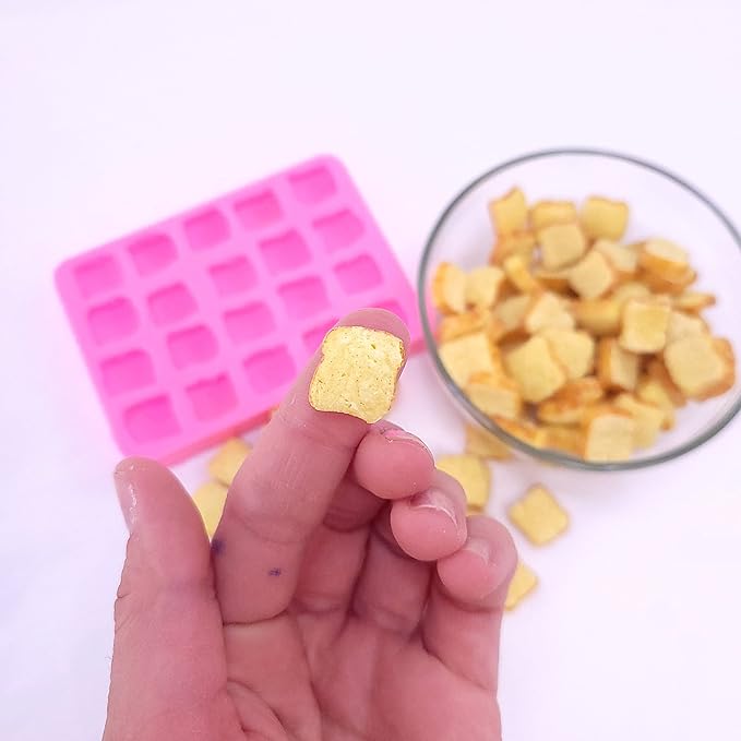 Cereal french bread toast Cinnamon 12 cavities cereal silicone mold | Soap | Candle | Mold for Wax | Mold for Resin